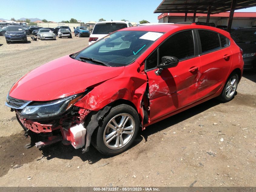 2017 CHEVROLET CRUZE LT - 3G1BE6SM9HS589155