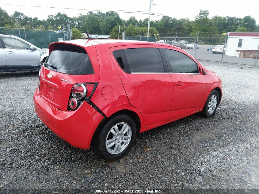 2014 CHEVROLET SONIC LT - 1G1JC6SH8E4223204