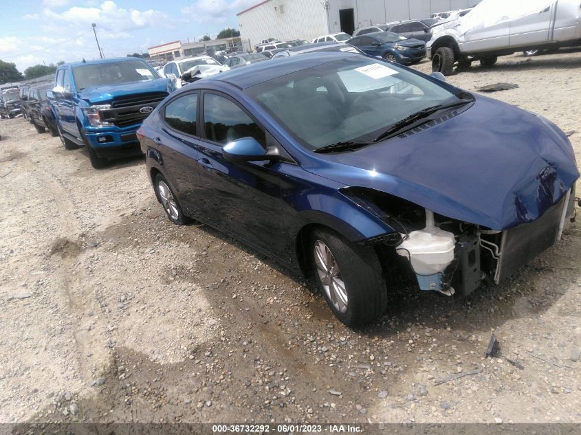 2016 HYUNDAI ELANTRA SE - 5NPDH4AE4GH732219