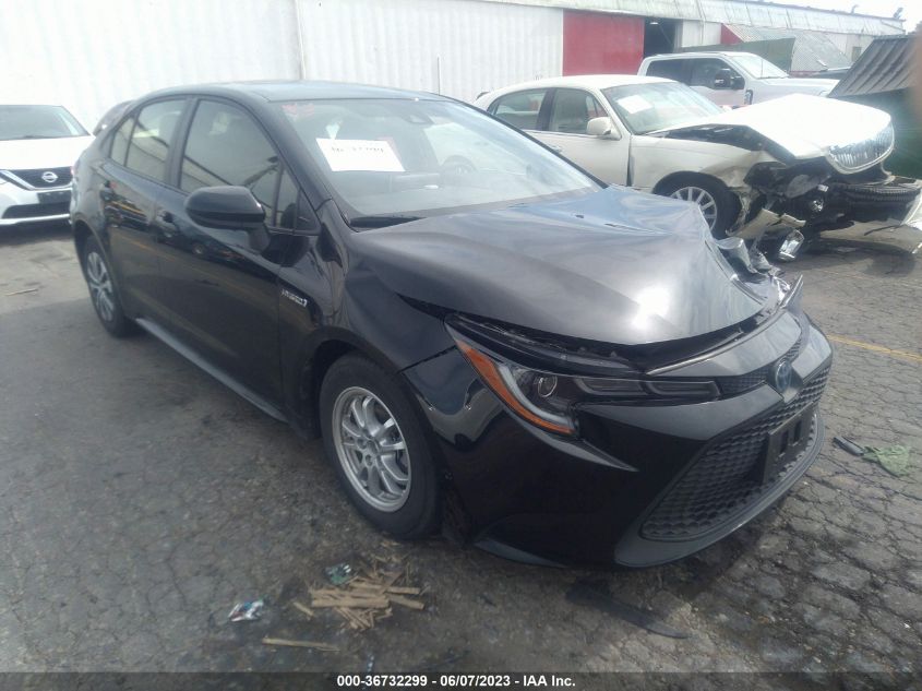 2021 TOYOTA COROLLA HYBRID LE - JTDEAMDE4MJ019814