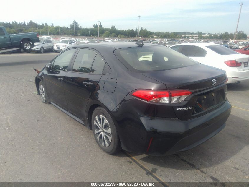 2021 TOYOTA COROLLA HYBRID LE - JTDEAMDE4MJ019814
