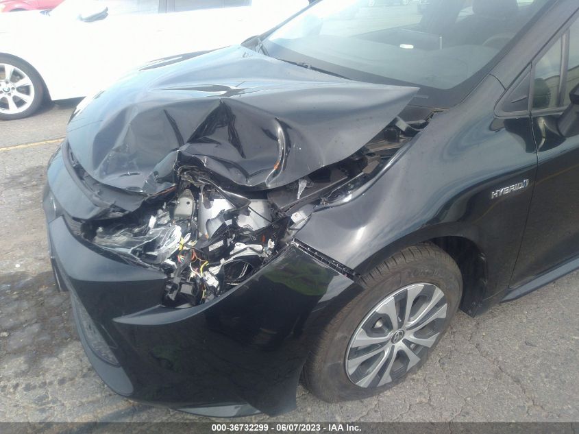 2021 TOYOTA COROLLA HYBRID LE - JTDEAMDE4MJ019814