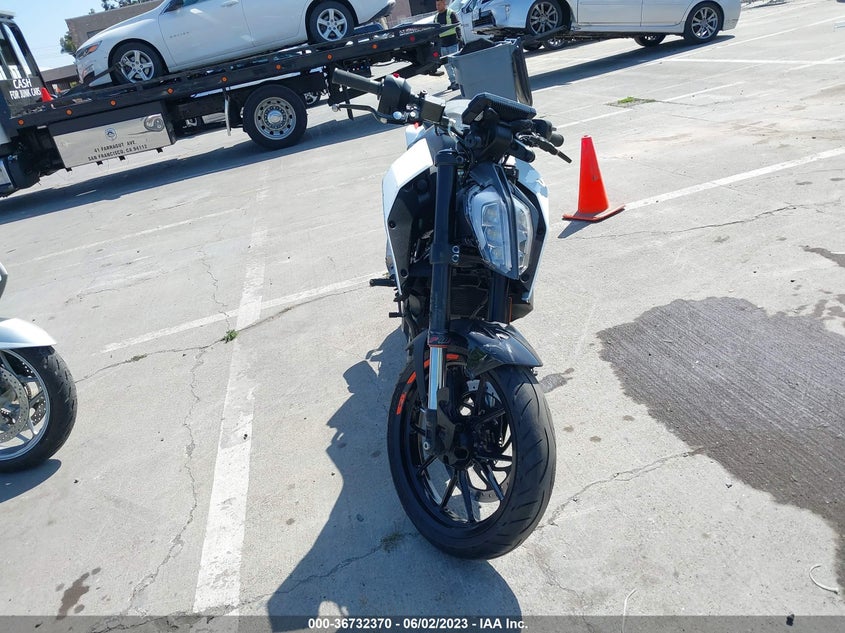 VIN MD2JPJ404NC272535 2022 KTM 390 DUKE