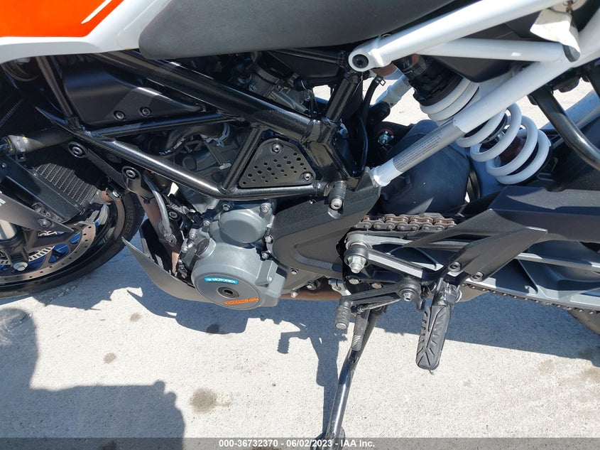 VIN MD2JPJ404NC272535 2022 KTM 390 DUKE