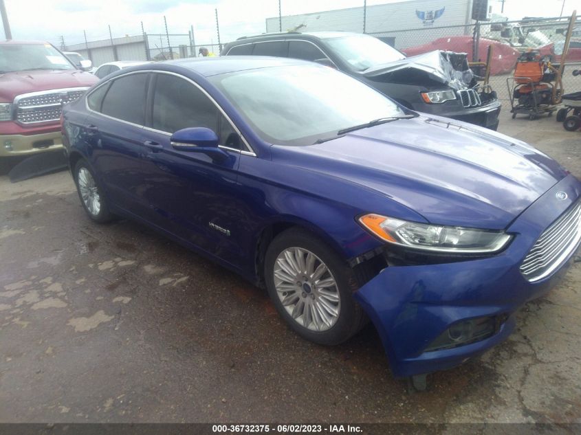 2014 FORD FUSION SE HYBRID - 3FA6P0LU4ER184280