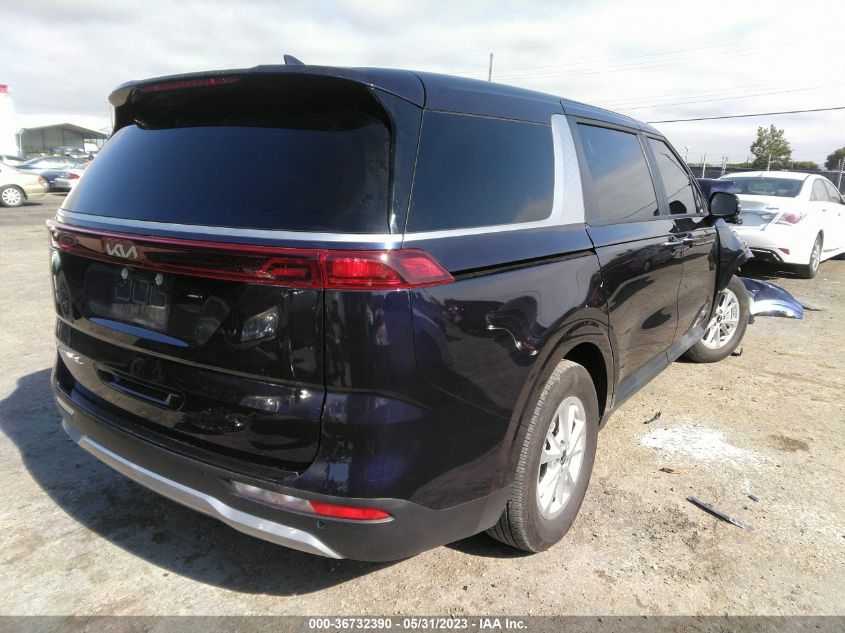 2022 KIA CARNIVAL LX - KNDNB4H30N6176234