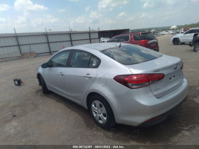 2017 KIA FORTE LX - 3KPFL4A78HE108583