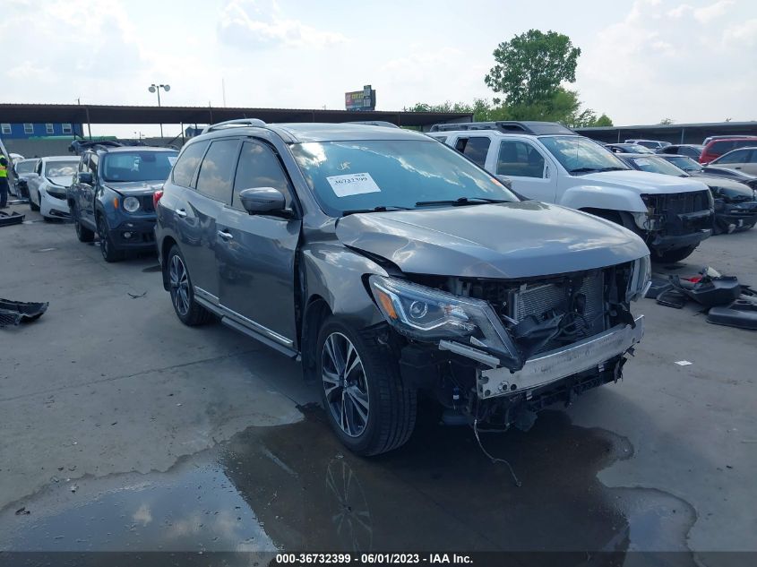 2017 NISSAN PATHFINDER PLATINUM - 5N1DR2MM1HC651109