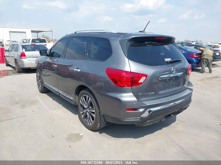 2017 NISSAN PATHFINDER PLATINUM - 5N1DR2MM1HC651109