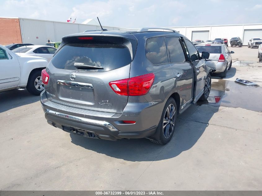 2017 NISSAN PATHFINDER PLATINUM - 5N1DR2MM1HC651109