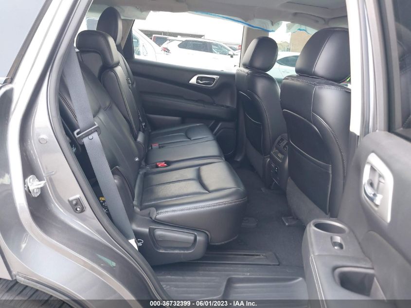 2017 NISSAN PATHFINDER PLATINUM - 5N1DR2MM1HC651109