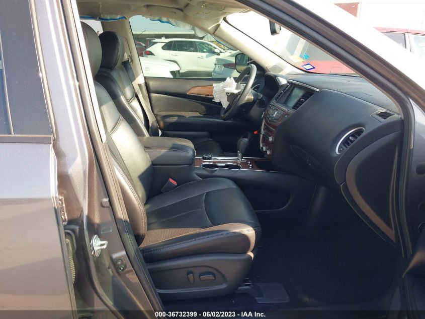 2017 NISSAN PATHFINDER PLATINUM - 5N1DR2MM1HC651109