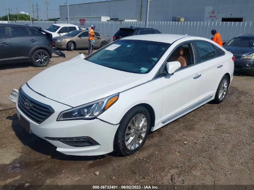 2015 HYUNDAI SONATA 2.4L LIMITED - 5NPE34AF7FH015226