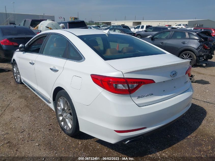 2015 HYUNDAI SONATA 2.4L LIMITED - 5NPE34AF7FH015226