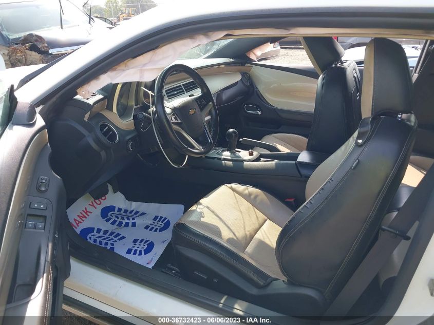 2013 CHEVROLET CAMARO LT - 2G1FC1E37D9195674