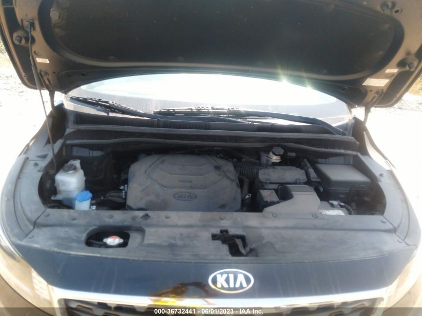 2019 KIA SEDONA EX - KNDMC5C18K6538469