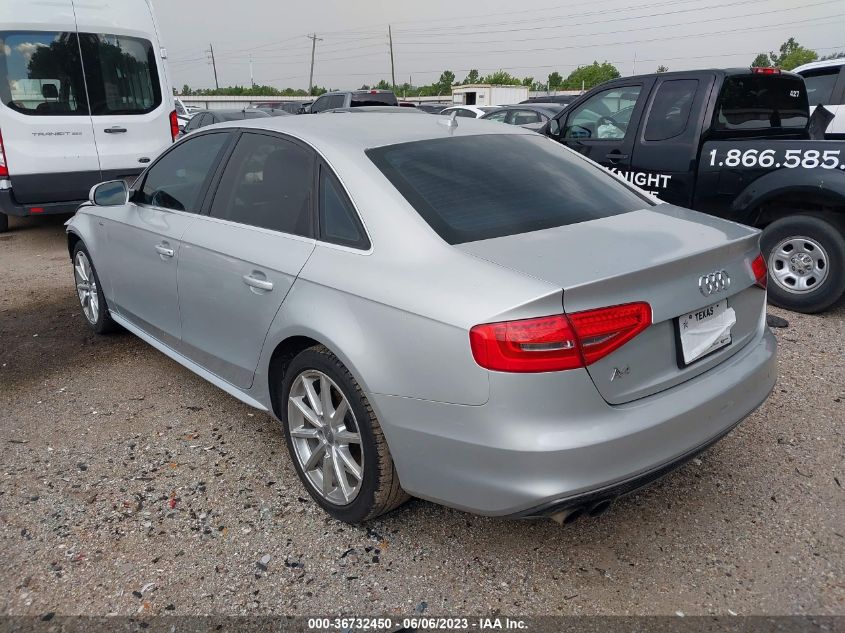 2014 AUDI A4 PREMIUM PLUS - WAUEFAFL3EN007267