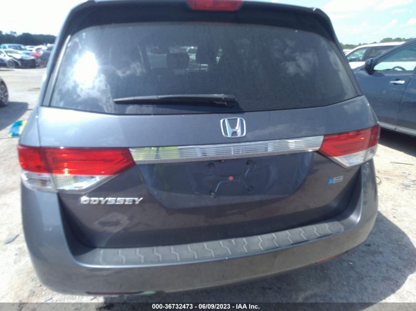 2016 HONDA ODYSSEY EX-L - 5FNRL5H6XGB074297