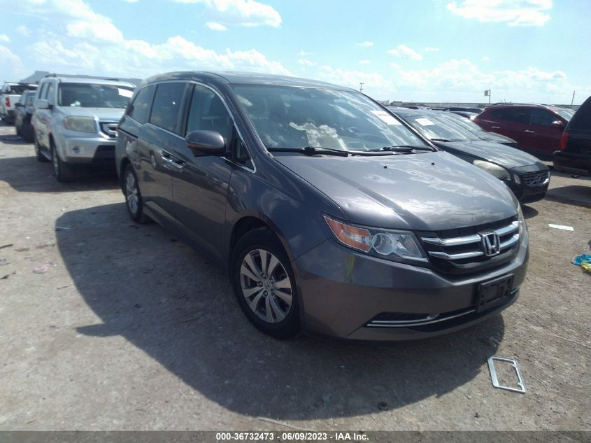 2016 HONDA ODYSSEY EX-L - 5FNRL5H6XGB074297