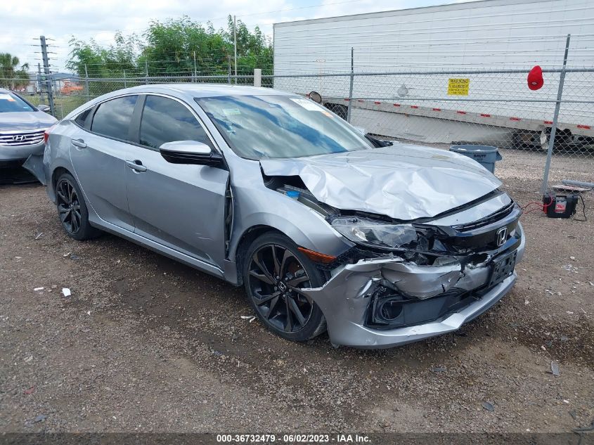 2020 HONDA CIVIC SEDAN SPORT - 2HGFC2F81LH580175