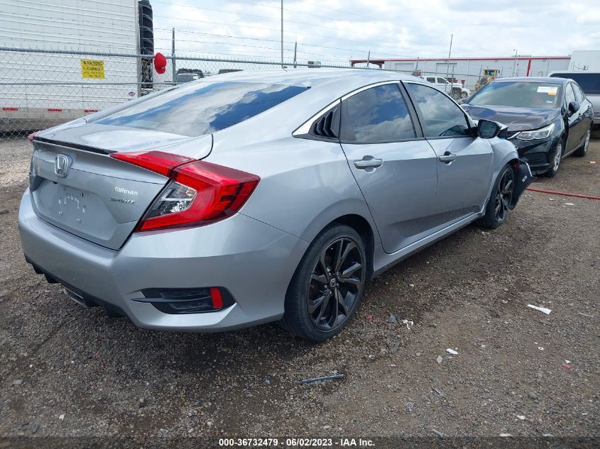 2020 HONDA CIVIC SEDAN SPORT - 2HGFC2F81LH580175