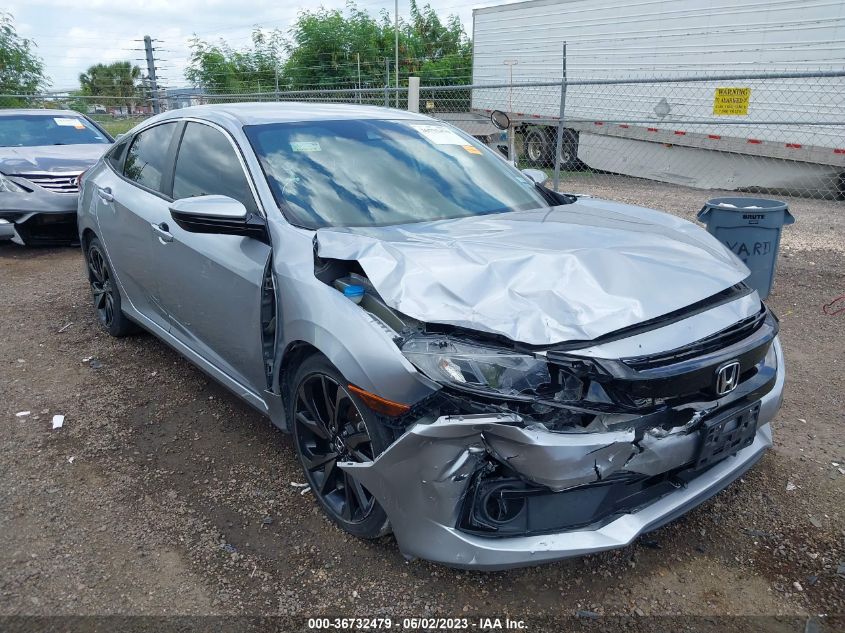 2020 HONDA CIVIC SEDAN SPORT - 2HGFC2F81LH580175