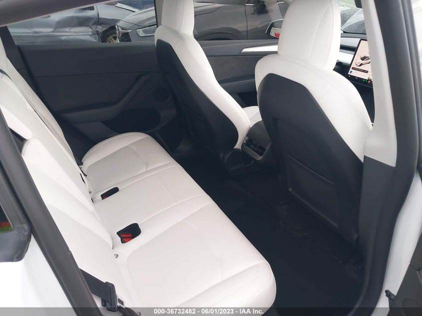 VIN 7SAYGDEF1NF521789 2022 TESLA MODEL Y PERFORMANCE