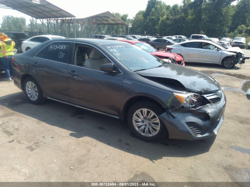 2014 TOYOTA CAMRY HYBRID LE/XLE/SE LIMITED EDITION - 4T1BD1FK0EU099054