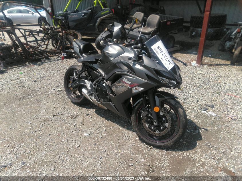 2022 KAWASAKI EX650 N - ML5EXEN17NDA50889