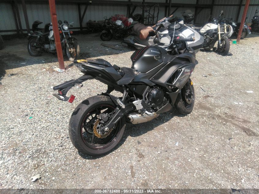 2022 KAWASAKI EX650 N - ML5EXEN17NDA50889