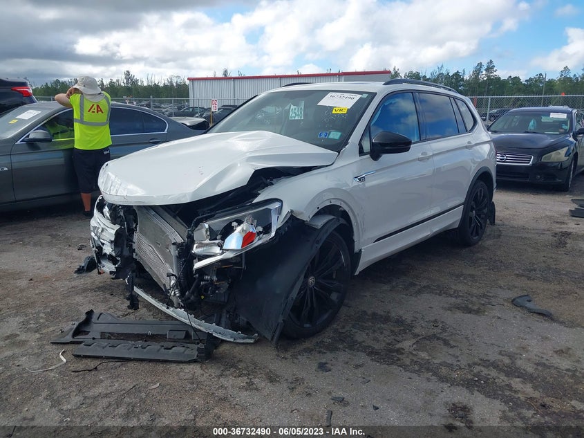 VIN 3VV3B7AX8MM093401 2021 VOLKSWAGEN TIGUAN SE/SE R-LINE BLACK/SEL