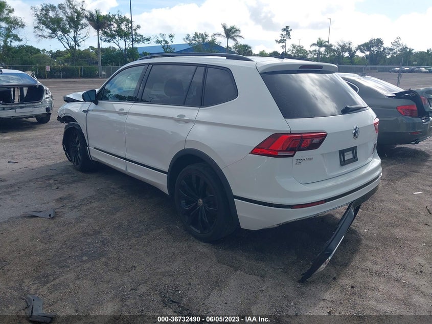 VIN 3VV3B7AX8MM093401 2021 VOLKSWAGEN TIGUAN SE/SE R-LINE BLACK/SEL