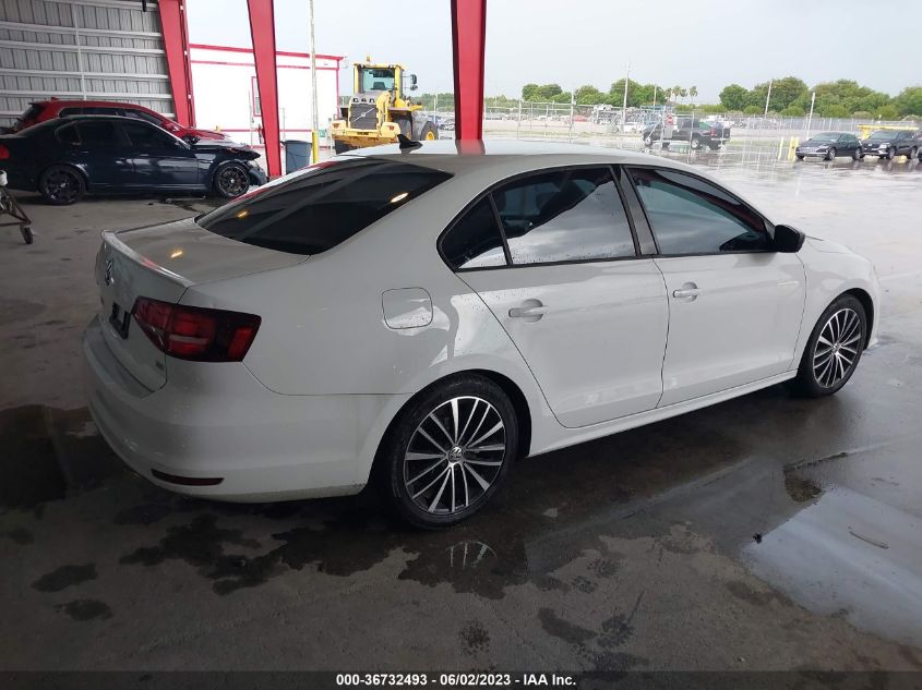 2016 VOLKSWAGEN JETTA SEDAN 1.8T SPORT - 3VWD17AJ0GM342860