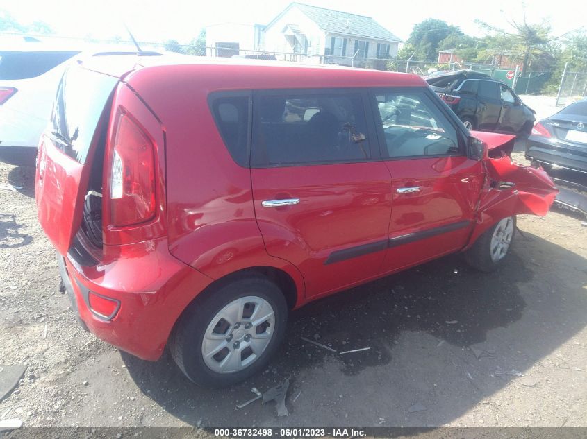 2013 KIA SOUL BASE - KNDJT2A52D7629919