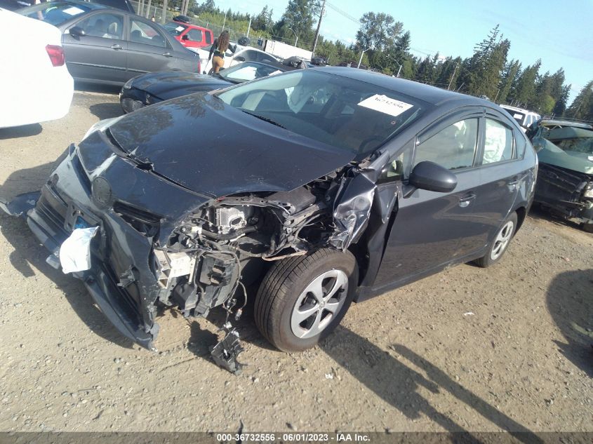 2015 TOYOTA PRIUS FOUR - JTDKN3DU9F0427145