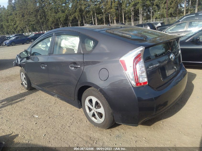 2015 TOYOTA PRIUS FOUR - JTDKN3DU9F0427145