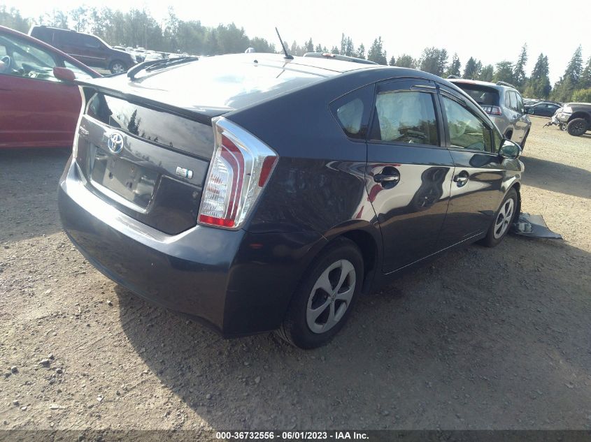 2015 TOYOTA PRIUS FOUR - JTDKN3DU9F0427145