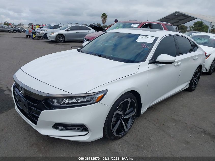2020 HONDA ACCORD SEDAN SPORT - 1HGCV2F38LA029855