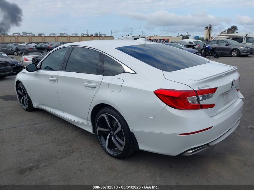 2020 HONDA ACCORD SEDAN SPORT - 1HGCV2F38LA029855