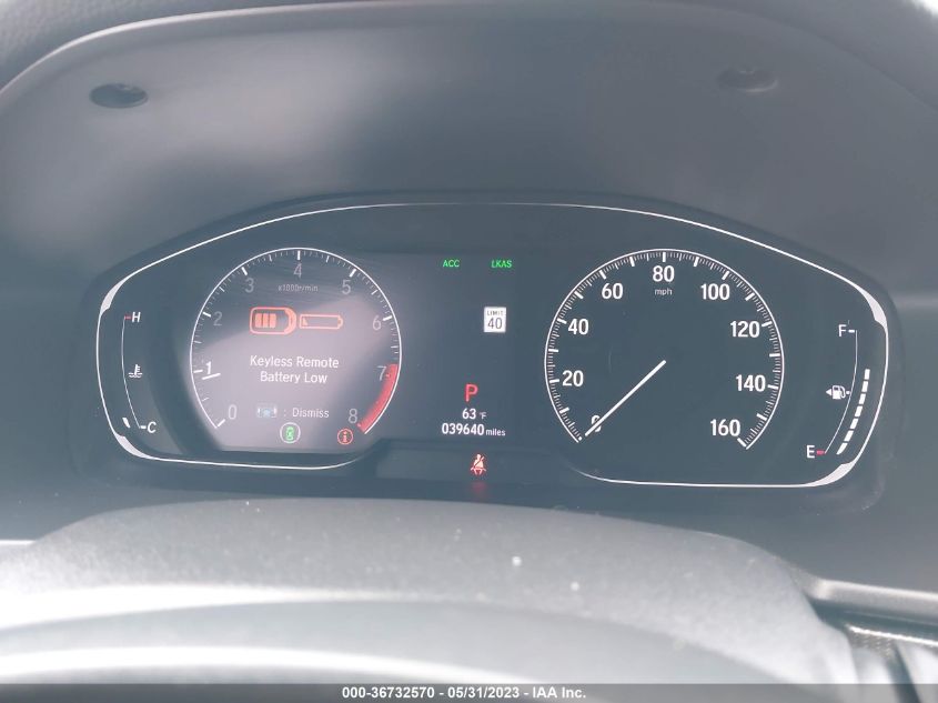 2020 HONDA ACCORD SEDAN SPORT - 1HGCV2F38LA029855
