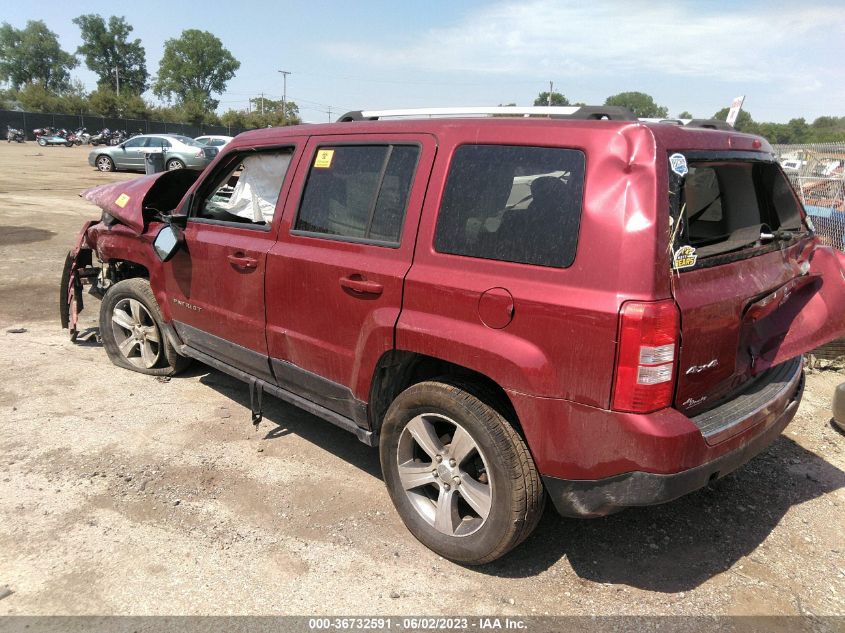 2016 JEEP PATRIOT HIGH ALTITUDE EDITION - 1C4NJRFB0GD695471