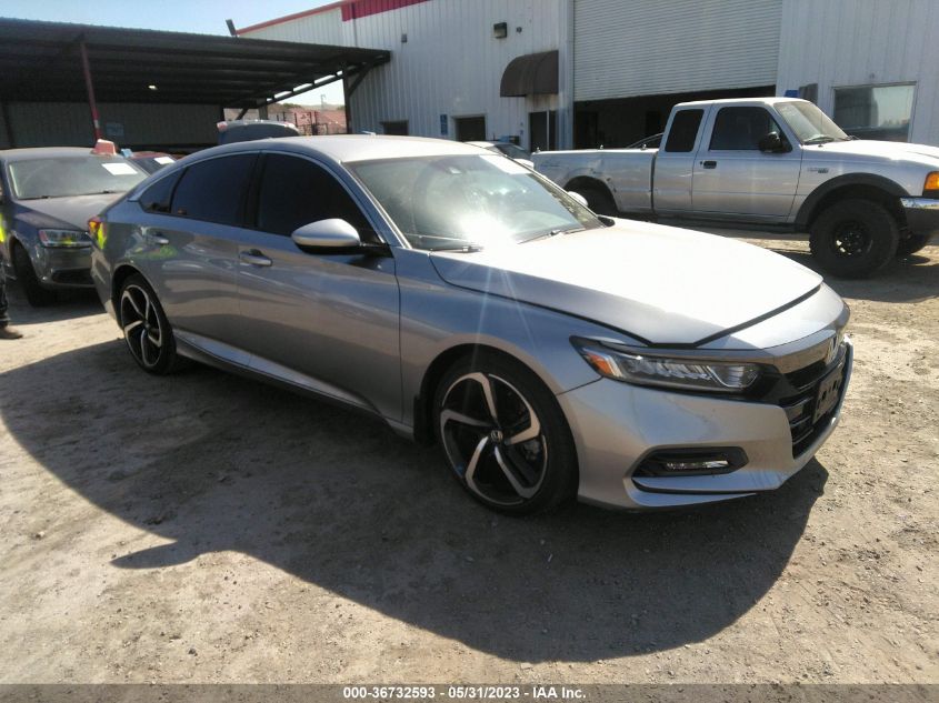 2020 HONDA ACCORD SEDAN SPORT - 1HGCV1F37LA088535