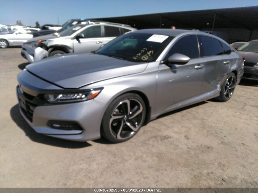 2020 HONDA ACCORD SEDAN SPORT - 1HGCV1F37LA088535