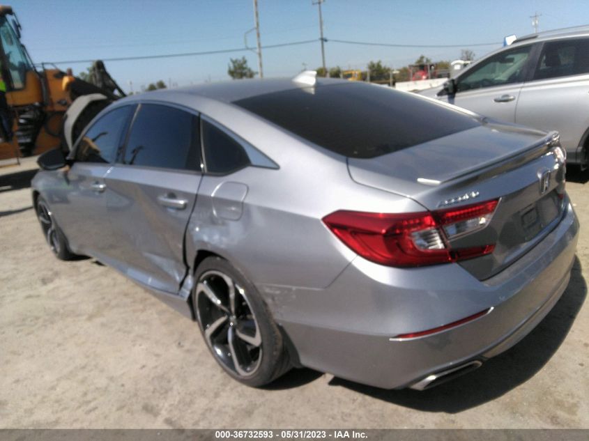 2020 HONDA ACCORD SEDAN SPORT - 1HGCV1F37LA088535