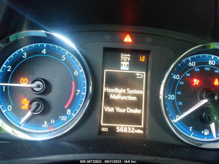 2017 TOYOTA COROLLA L/LE/XLE/SE - 2T1BURHE5HC762047