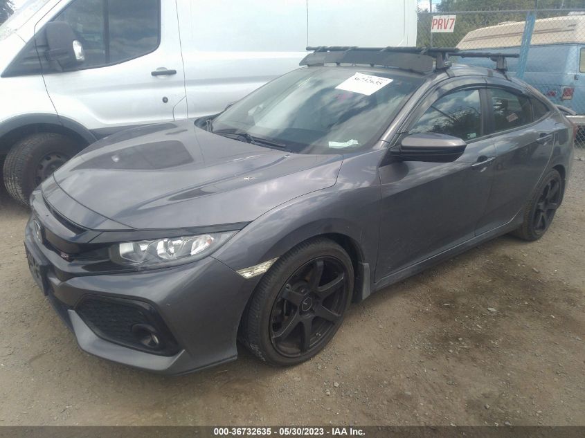 2018 HONDA CIVIC SI SEDAN 2HGFC1E57JH706005