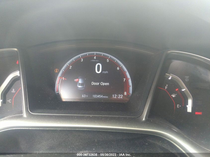 2018 HONDA CIVIC SI SEDAN 2HGFC1E57JH706005