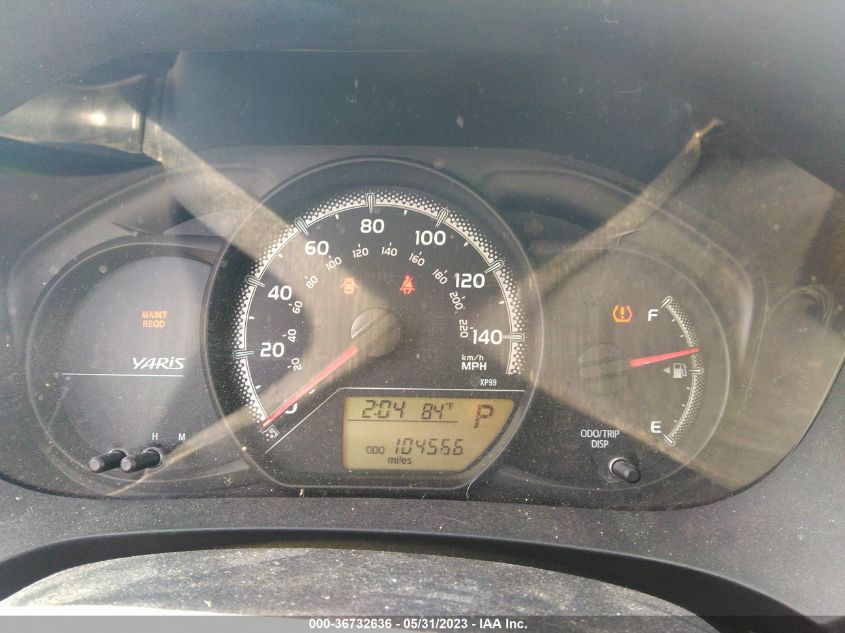 2015 TOYOTA YARIS L/SE/LE - VNKKTUD32FA017887
