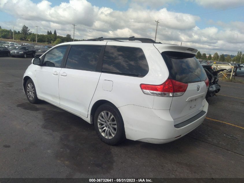 2014 TOYOTA SIENNA XLE/XLE AAS/LTD - 5TDYK3DC6ES463767