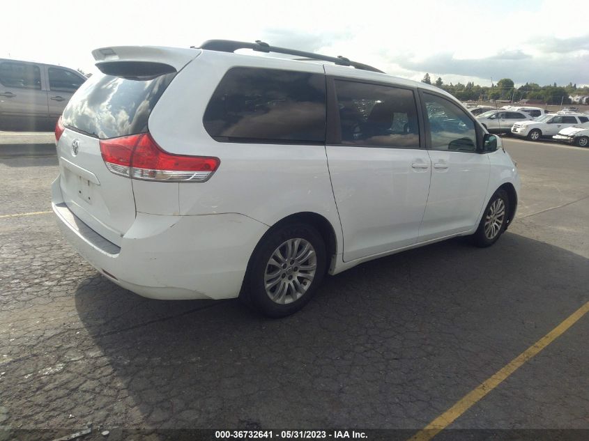 2014 TOYOTA SIENNA XLE/XLE AAS/LTD - 5TDYK3DC6ES463767
